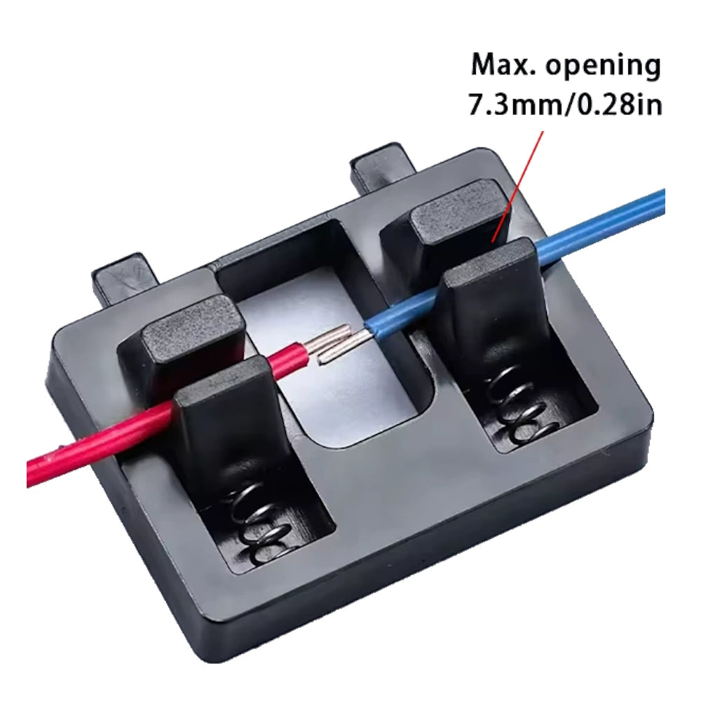 Loddeklemme for PCB- og ledningsarbeid