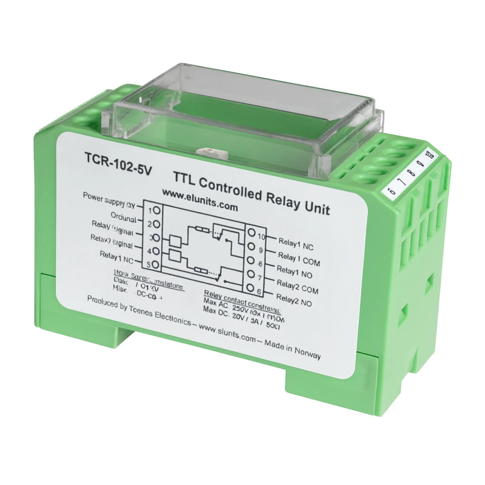 2-kanals 12V TTL-relé
