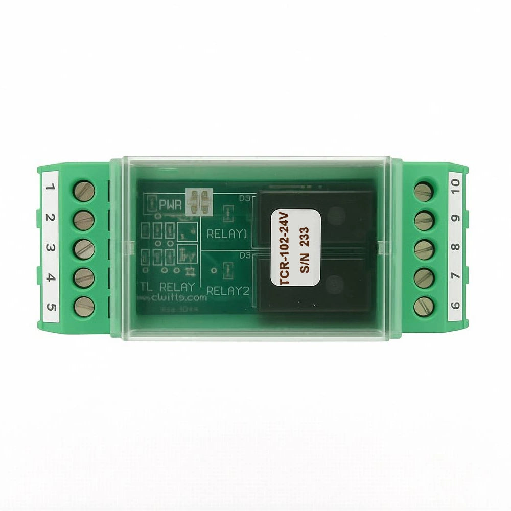 2-kanals 12V TTL-relé